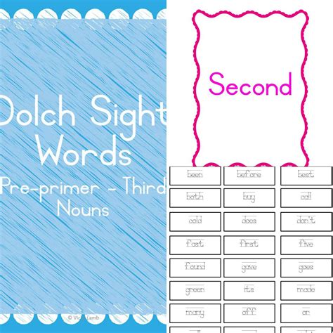 Dolch Sight Words Practice Flashcards Teacha