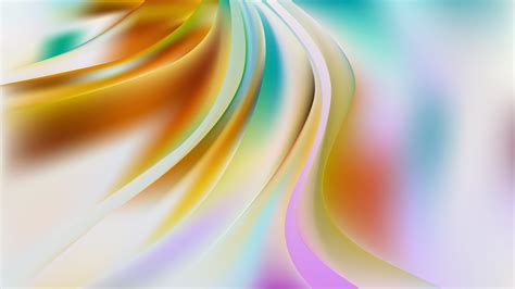 Free Abstract Blue Yellow And White Wavy Background Vector