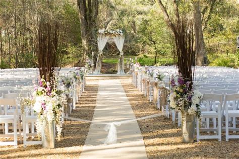 Teal Lavender And Blush Rustic Florida Wedding Aisle Society