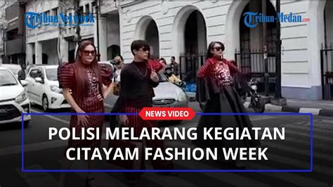 Polisi Melarang Kegiatan Citayam Fashion Week Begini Penjelasannya