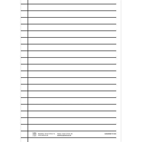 Linienblatt zum ausdrucken din a 4 / weihnachtsbriefpapier zum ausdrucken und ausmalen. LB14 Linienblatt 14mm | Sedulus