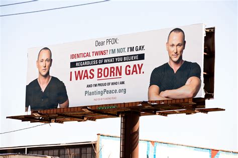 Planting Peace Responds To Pfox S Nobody Is Born Gay Billboard Planting Peace