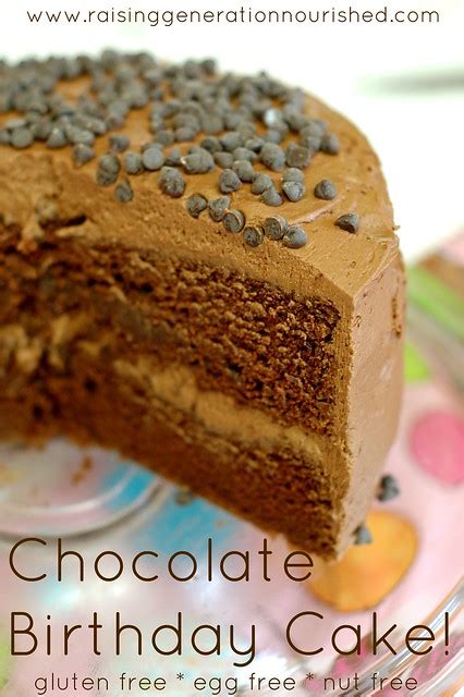 This dairy free creamy green chile chicken has no: Chocolate Birthday Cake :: Gluten Free, Egg Free, Nut Free ...