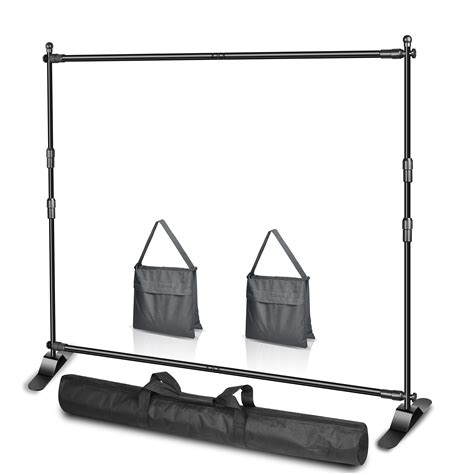 Emart 10 X 8ft3x24m W X H Photo Backdrop Banner Stand Heavy Duty