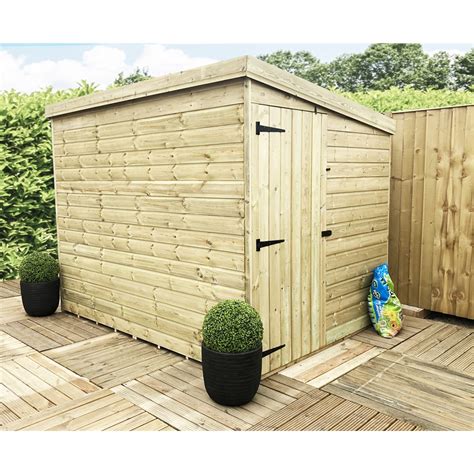 Aston Pent Sheds Bs 6ft X 5ft Windowless