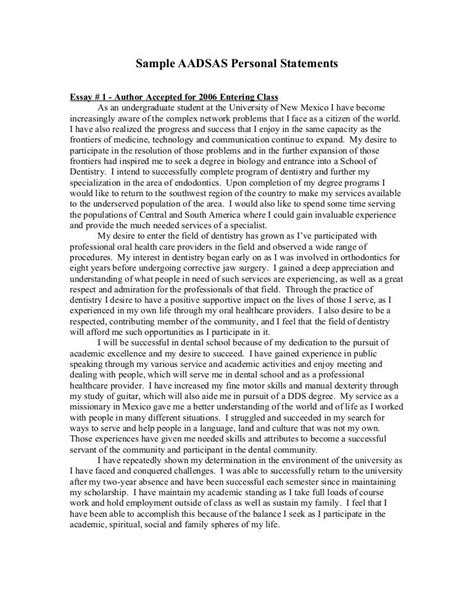 Personal Statement Sample Personal Statement Sample Personal