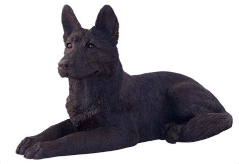 Black German Shepherd Figurine Petsidi