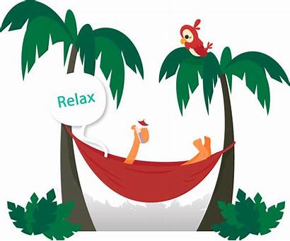 Clipart Relaxing Hammock Relax Transparent Webstockreview While