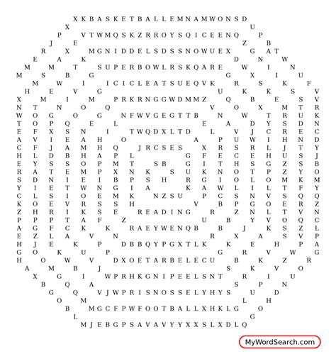 January Word Search Printable Printable Word Searches