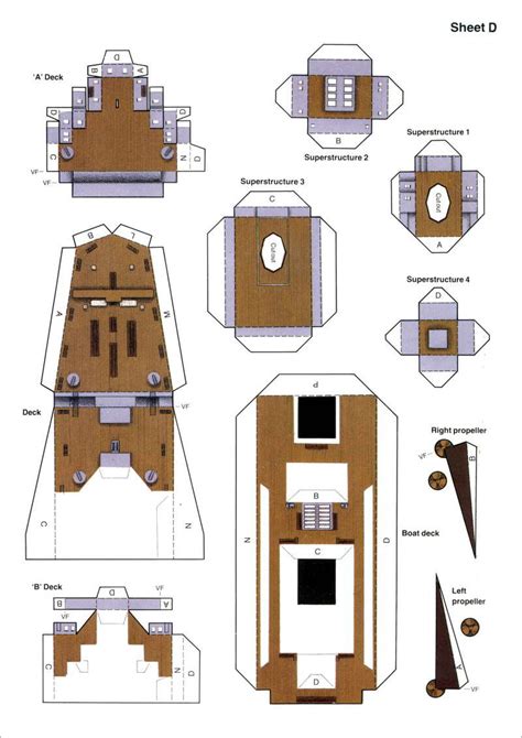 Printable Titanic Papercraft Printable Papercrafts Printable