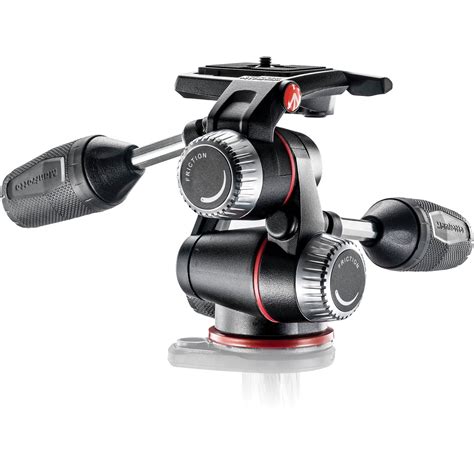 X Pro 3 Way Tripod Head With Retractable Levers
