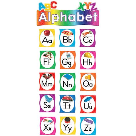 Alphabet Mini Bulletin Board Set Tcr4865 Teacher Created Resources