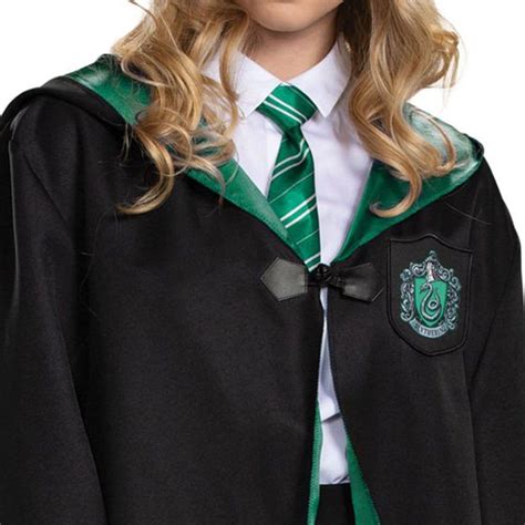 Slytherin Deluxe Robe For Adults Harry Potter Party Expert