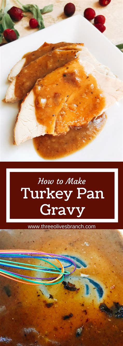 A Fast And Easy Recipe To Learn How To Make Turkey Pan Gravy Just A