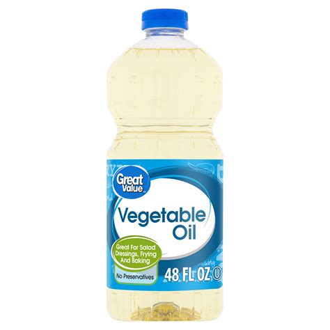 Great Value Vegetable Oil 48 Fl Oz