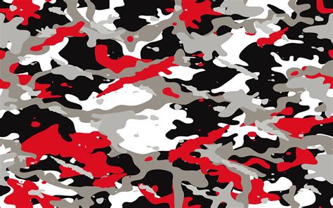 Red Camo Background Hd 1280x800 Wallpaper