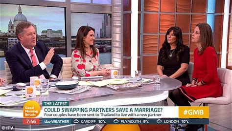 Good Morning Britain Guest Says Partner Swapping Can Save Marriages