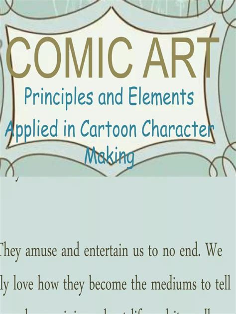 Elements Of Comic Arts Pdf