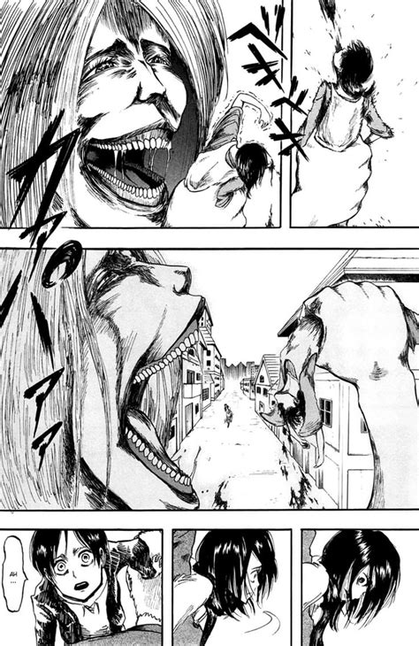Shingeki No Kyojin Capítulo 2 Por Bizarre Scans Manga Prints Manga Wall Anime Wall Art