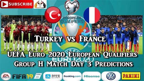 Sweatshirt croatia navy uefa euro 2020™. Turkey vs France | UEFA Euro 2020 European Championship Qualifiers | Group H Predictions FIFA 19 ...