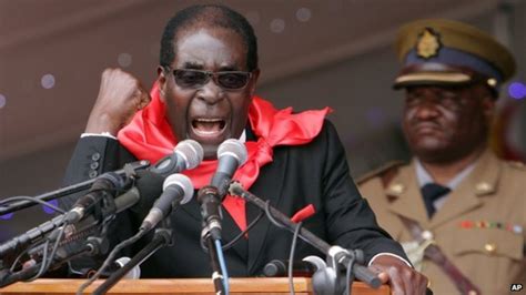 Robert Mugabe Bribery Comment Offends Nigeria Bbc News