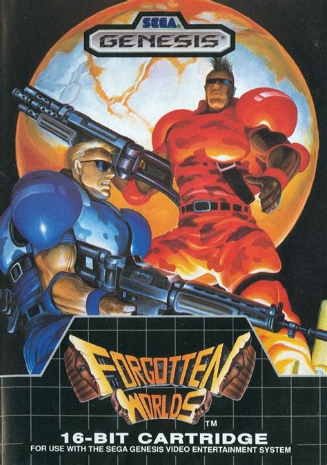 Forgotten Worlds 1989 Genesis Box Cover Art Mobygames