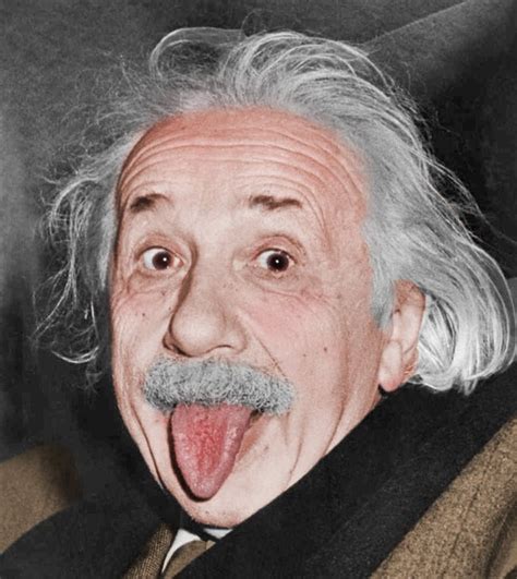 Einstein In Color Colorization