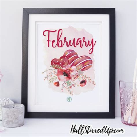 Violet Is Februarys Birth Flower And Includes A Pretty New Printable