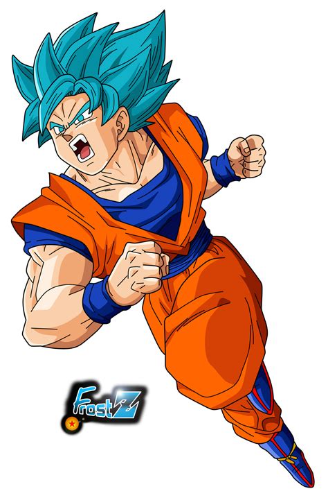 Goku Super Saiyan Blue By Chronofz On Deviantart