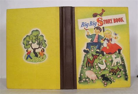 1941 Big Big Story Book See Below For The Etsy