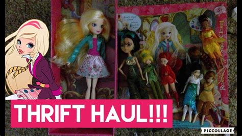 Thrift Store Doll Haul Regal Academy Disney Fairies And Monster High
