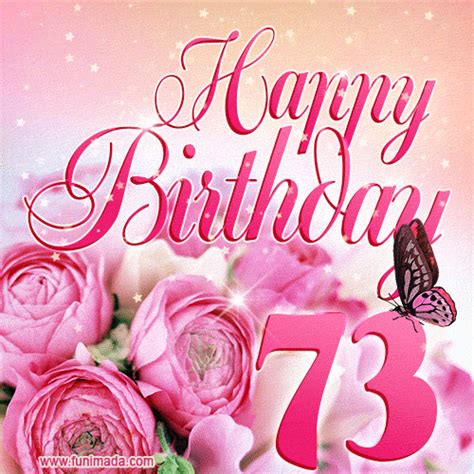 Happy 73rd Birthday Animated S Download On