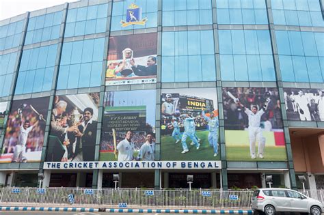 Eden Gardens Cricket Stadium Kolkata India Stock Photo Download Image