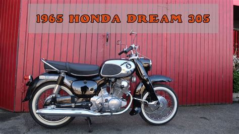 1965 Honda Dream 305 Mazi Moto Projects Youtube