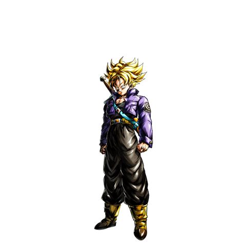 Sp Super Saiyan Trunks Teen Yellow Dragon Ball Legends Wiki