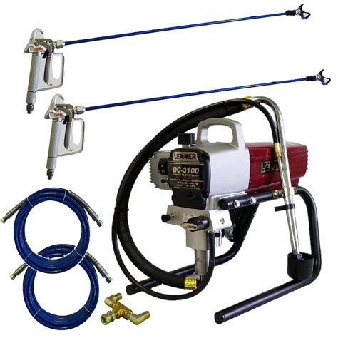 Best diy spray gun are manufactured by the most renowned manufacturers of the world. Lemmer DC-3100 Sanitizer Sprayer Kit with 2 Airless Spray ...