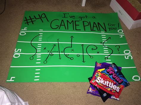 My Cute Sadies Idea For Football Dance Proposal Cute Prom Proposals