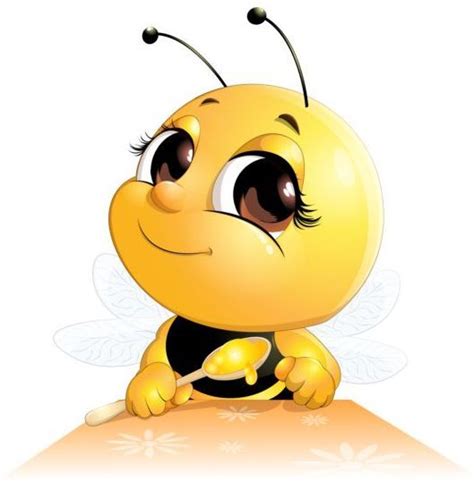 Lovely Cartoon Bee Set Vectors 07 Clip Art Mix 2
