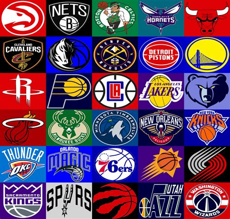 Equipos de la nba fondos de pantalla nba fondos de pantalla basketball logos para camisetas logos de marcas. NBA Team logos by Chenglor55 on DeviantArt