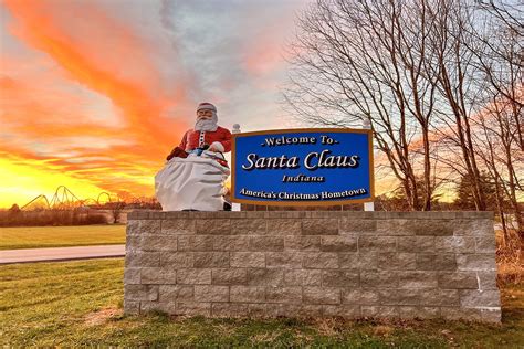 Santa Claus City Indiana Always Celebrates Christmas