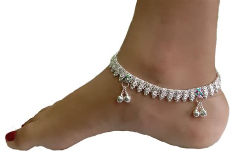 Alloy New Pure Silver Plated Anklets For Women And Girls Rs 199 Pair