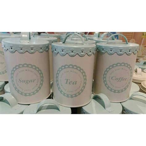 Canister set / coffee tea sugar set / tempat gula teh kopi / toples