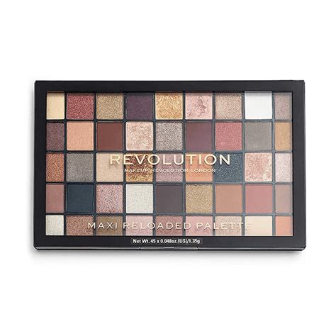 Makeup Revolution Maxi Reloaded Eye Shadow Palette Nudes Belasea