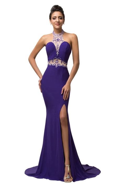 mermaid beaded lace long prom dresses formal evening gowns 6011259