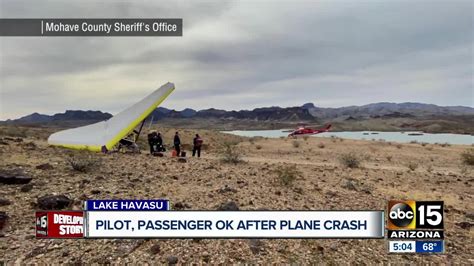 Aircraft Shuts Off Mid Flight Crashes Near Lake Havasu City