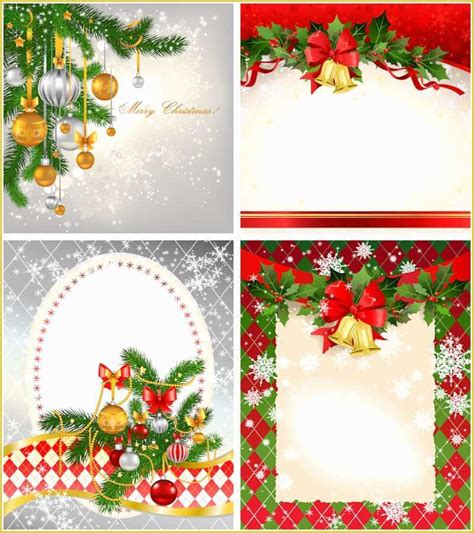 Christmas Cards Templates Free Downloads Of Blank Greeting Card