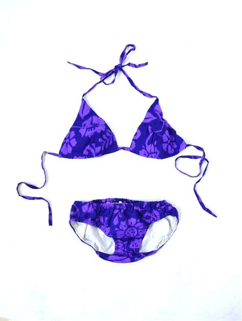 vintage s bikini purple floral hawaiian bikini by calivintageusa my xxx hot girl