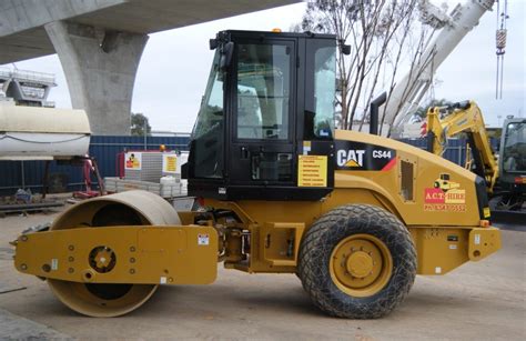 Cat Cp56 125t Smooth Drum Rollers Act Hire