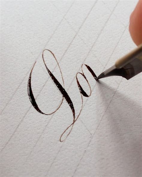 Lone Engrossers Script Video Calligraphy Alphabet Copperplate