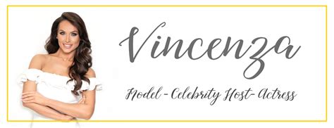 Vincenza Model Actress Spokeperson Entrepreneur 2019 Vincenza